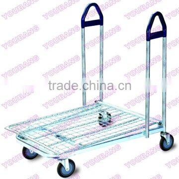 HOT SALE! Heavy Duty Steel Powder Coating Supermarket Shopping Trolley photo-2