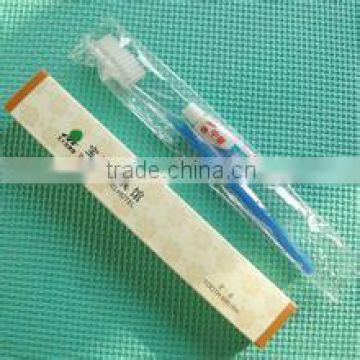 hotel soft shower toothbrush dental kit