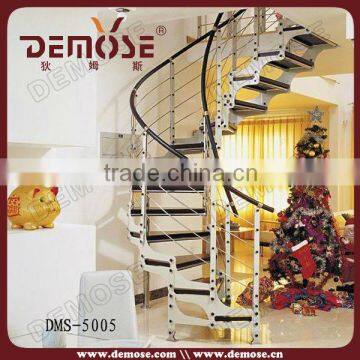 modular staircase/residential stairs/metal loft spiral staircase