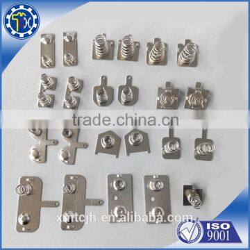 aaa battery contact springs stamping part for Various electronic products