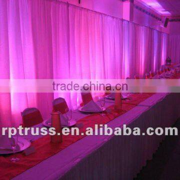 Backdrop pipe and drape portable Pipe & Drape for Events & Exhibits