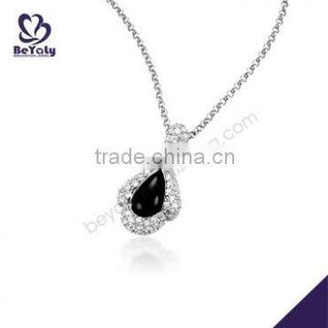 hot sale jewelry 2015 925 sterling silver fake gold jewelry necklace