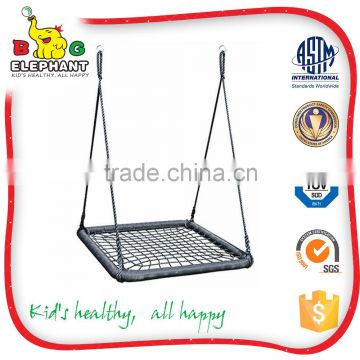 durable hanging net child rope swing