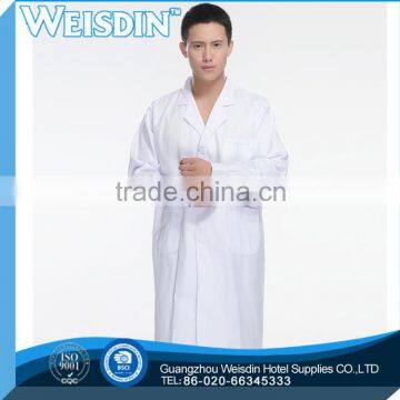 Promotional spandex/organic cotton polyester/ rayon white doctor use pe dental bibs