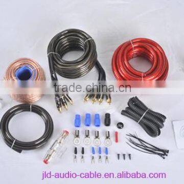 car audio amplifier installation wiring kits 4Ga amp wiring kits