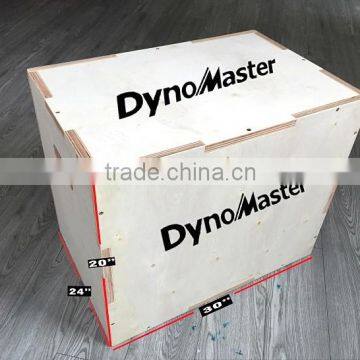 FLAT PACK GAMES BOX All-In-One Wood Plyo Box Fitness boxes Plyo box gym equipment wooden jump plyometric box