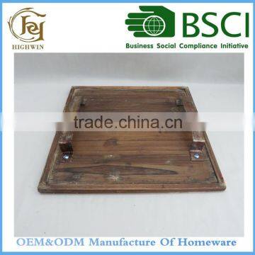 Wood Cake Baking Tray