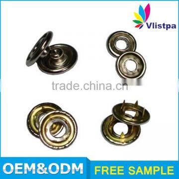 Fashion Wholesale Quality Metal 18mm Custom Printed Snap Buttons photo-2