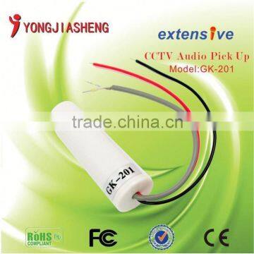 mini wireless microphone for cctv camera YJS-GK-201
