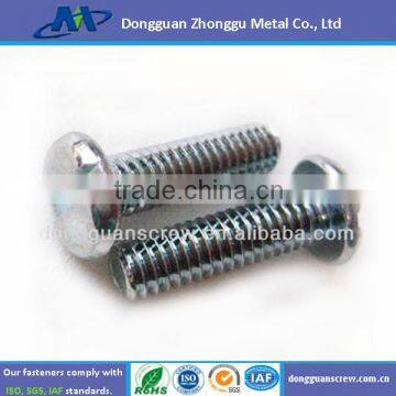 carbon steel round head bolt and fastener