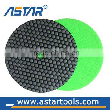 Diamond polishing pad wet/dry use 7" for marble,granite,concrete