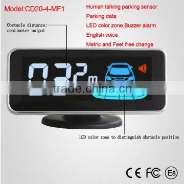 With human voice car talking parking sensor CD20-4-MF1