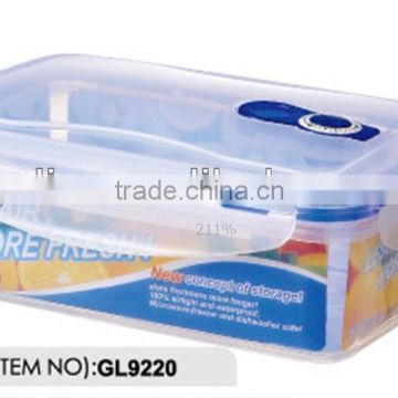 1150ml rectangle plastic food container