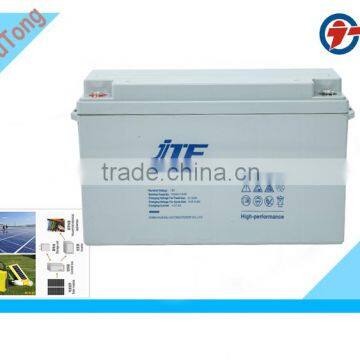 12V150ah solar battery/ Gel Valve Regulated lead acid battery