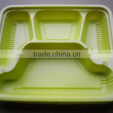 OEM Clear Disposable Plastic Lunch Box