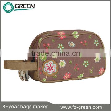 Trendy 2015 Custom promotional cosmetic bag