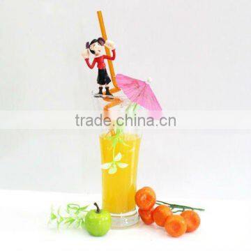 pvc straw with 3D carton