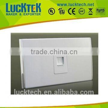 120 type RJ45 plastic wall face plate