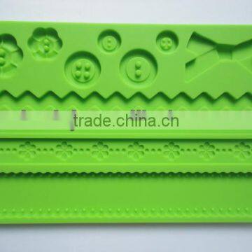 2014 BSCI audited Chinese manufacturer button shaped fondant silicone mold