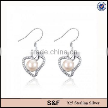 jewelry factory fashion jewelry korea silver gemstone earrings