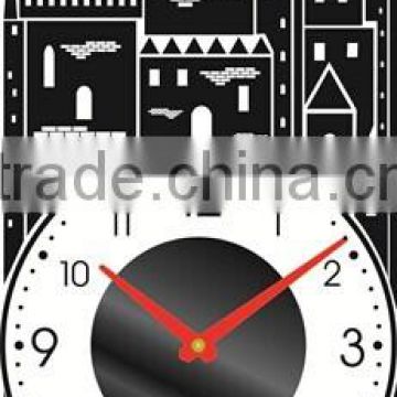 Home Decoration Art Customized Wall Clock Sticker