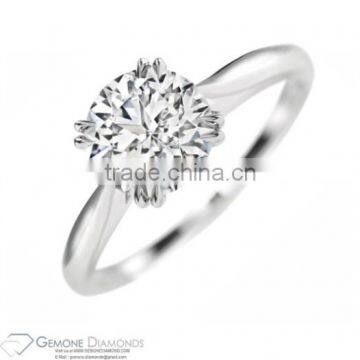 White Gold Diamond Engagement Ring Manufacturer