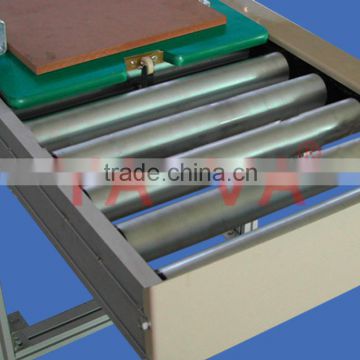 Stainelss steel pallet motorized roller conveyor