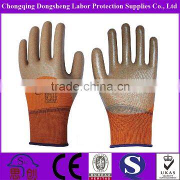 13G Polyester Shell Anti-Acid Oil Proof nitrile oil field work glove