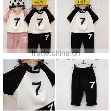 2016 New Han Edition Printing Sports Suits for Kids