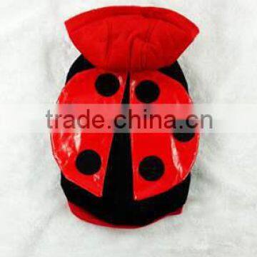 pet coat,pet halloween costume,ladybug