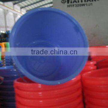 30L plastic bucket cheap with lid handle water bucket