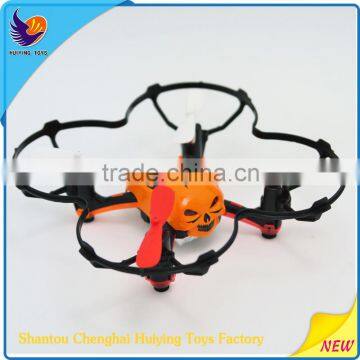 4 Channel 2.4 Ghz Mini Skull Drone With Flash Gintrude Nano Drone Mini Micro Drone