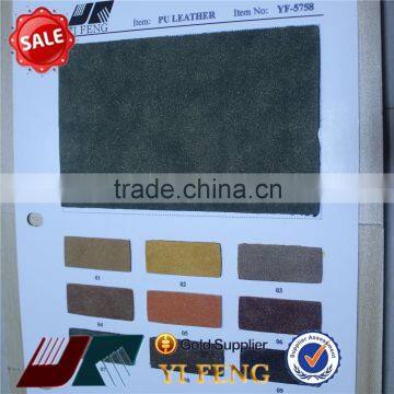 synthetic pu leather for shoes