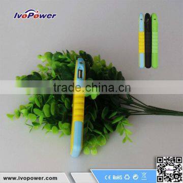 High capacity high quality mini power bank solar charger 5000mAh