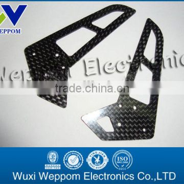 Professional manufacture custom lower price carbon fiber cnc maching parts for Drone/RC frames