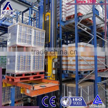 Warehouse automatic pallet cold storage racking system for sale with high standard