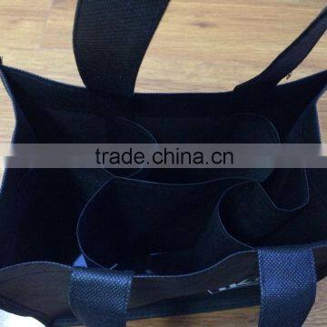 Red Design Non Woven Wine Bag photo-4