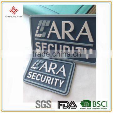 3D Custom PVC Garment Patch Garment Label Pvc Badge for Cloth Accessories photo-2