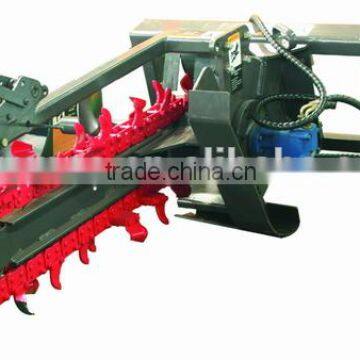 trencher for skid loader, bobcat loader ,skid steer loader, attachment for wheel loader