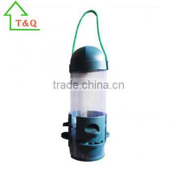 Roll Top Hanging Nut Feeder Green