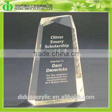 DDL-H075 Trade Assurance Plexiglass Trophy