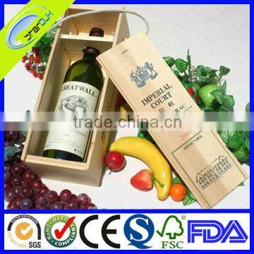 Beverage Industrial Use Wood Wine Boxes