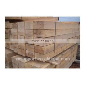 1.5m 2m high quality treated railway anti-corrosion railway wood sleepers