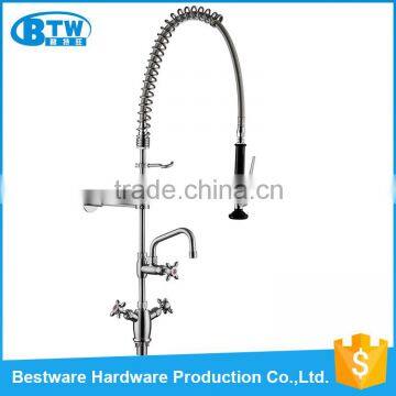 SUS 304 Commercial Pre-rinse Units kitchen stainless steel faucet