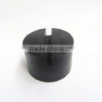 Solid rubber jack pad for car jack