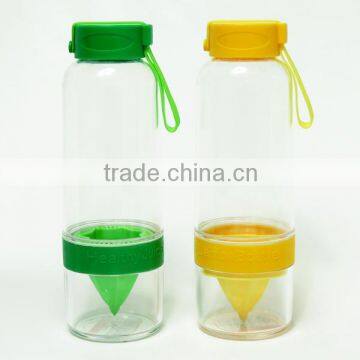 Super Quality 27oz BPA FREE tritan water fruit infuser bottle With Carrying Strap