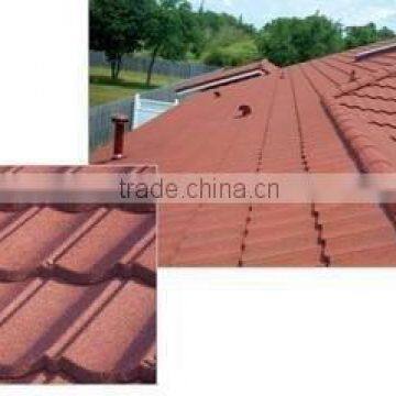 HOT AND CHEAP AL UMINIUN ZINC STONE COATED METAL ROOF TILE