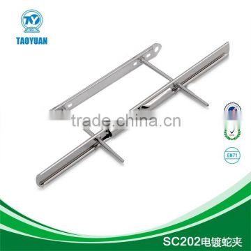 202 mm metal spring clip, spring stationery clip for paper spring file clip