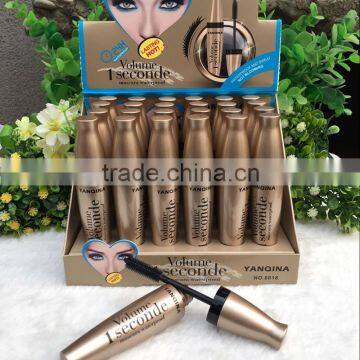 YANQINA Eyelash Extension Mascara Silicone Brush Curving Lengthening Waterproof Makeup 3D Mascara photo-6