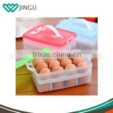 High quality plastic egg tray organized storage boxes packaging cartoon boxes for eggs